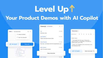 level up your product demos with AI Copilot